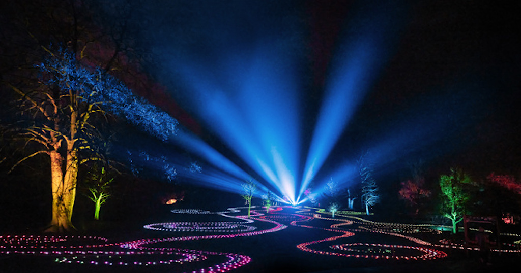 Lightscape at Melbourne Royal Botanic Gardens