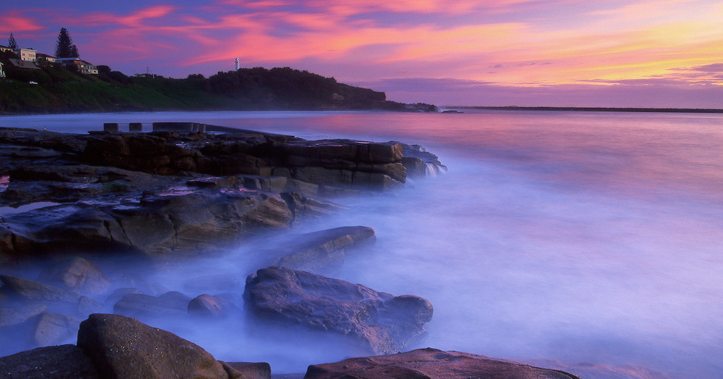 Sunrise in Yamba near Ballina