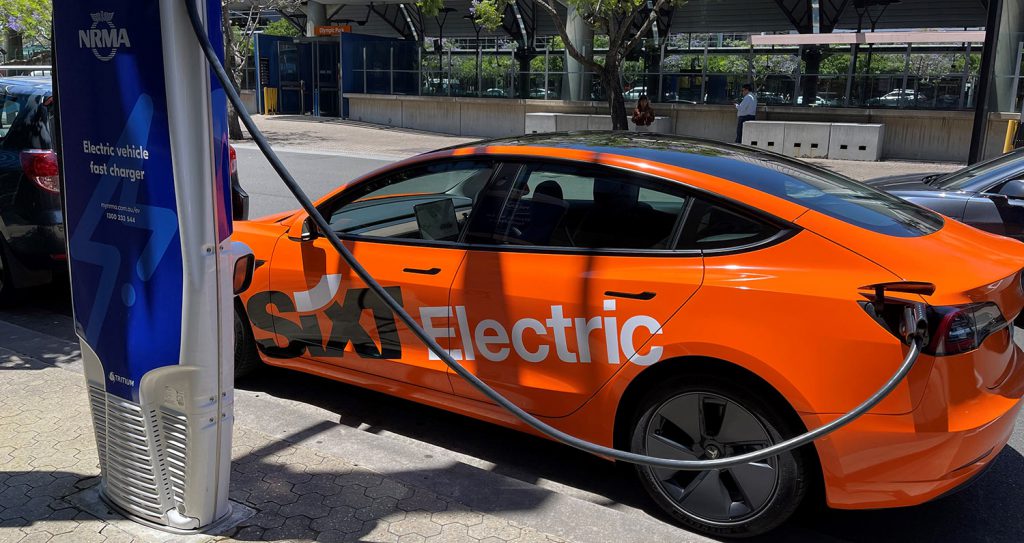 NRMA launches SIXT car rental begins transition to electric